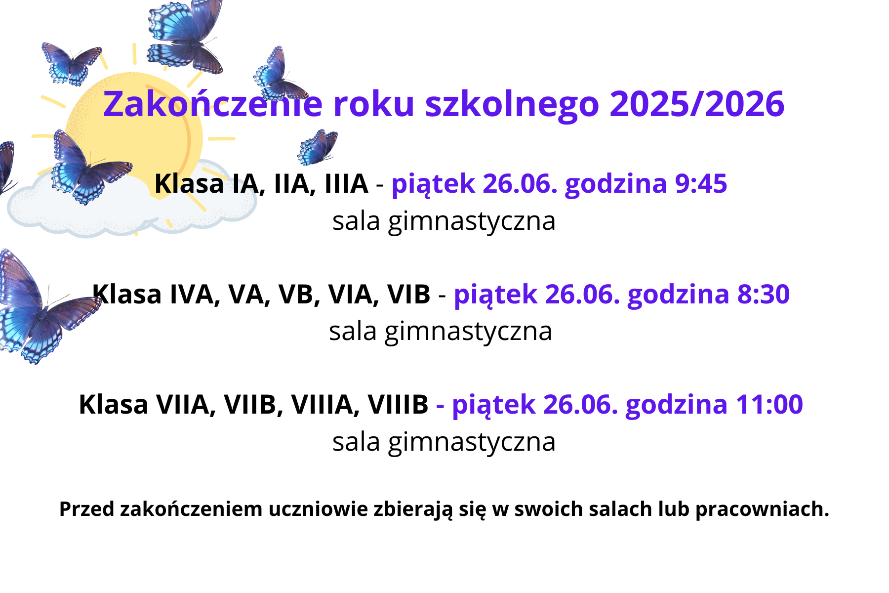 zakończenie
